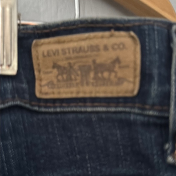 Levi's Blue Straight Leg Jeans Classic Style 512 #34 - Picture 8 of 10